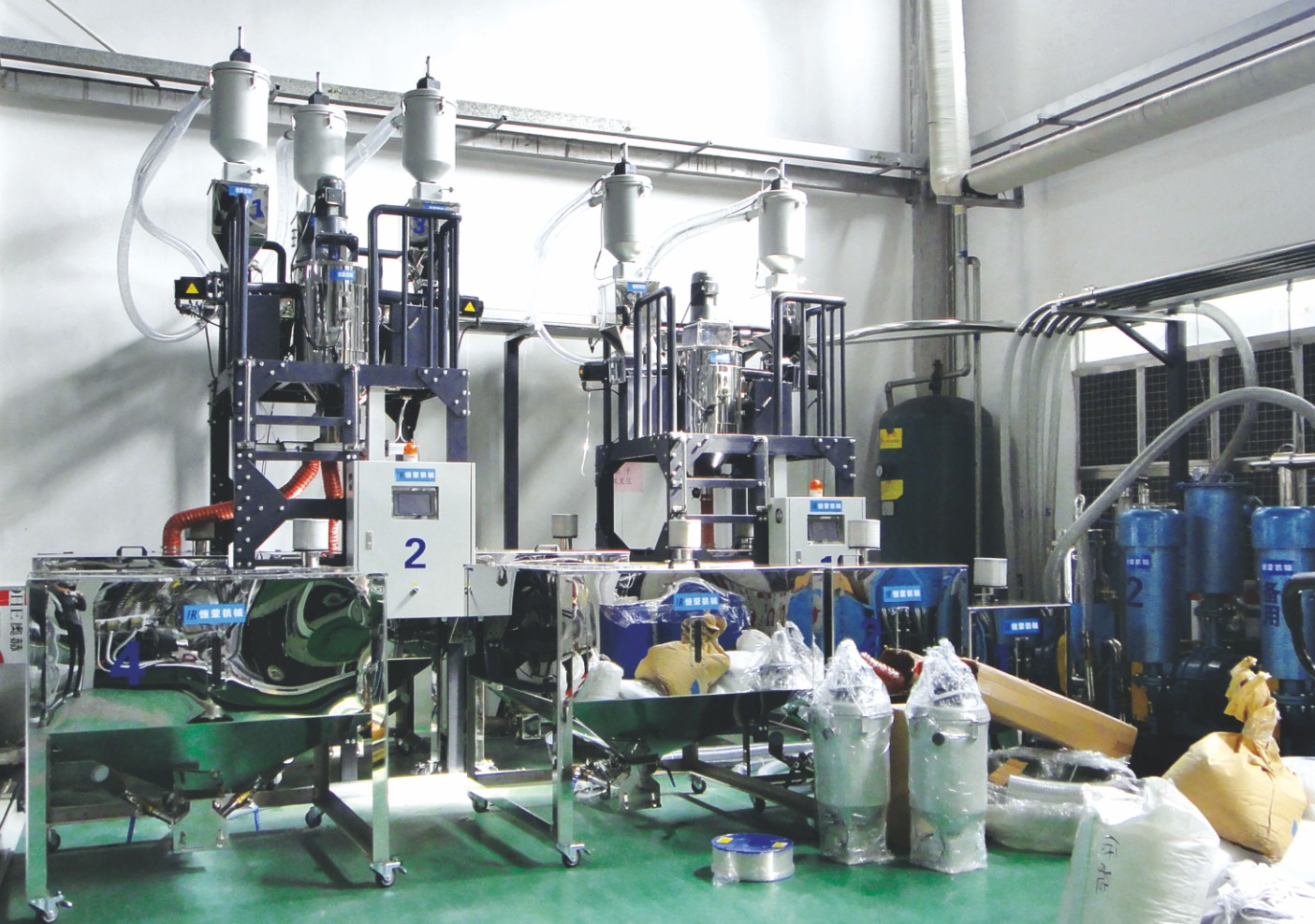 中央供料系統(tǒng)設計方案特點 中央供料系統(tǒng)設計方案特點